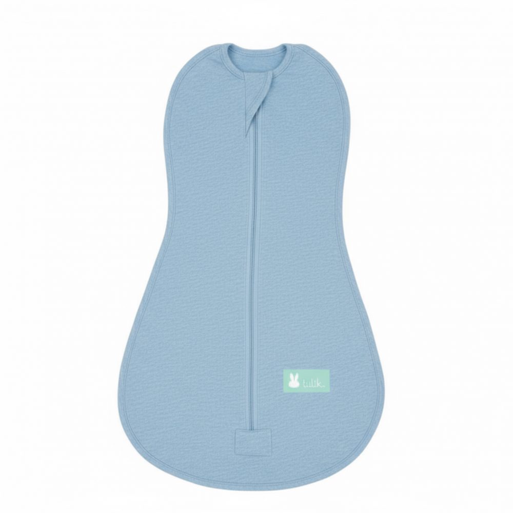 Zimowy Otulacz Tulik Niebieskie Migdały (2,5-6,3 kg)