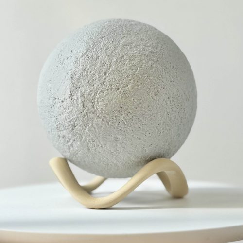 Lampka Luna Ash Organic Wood