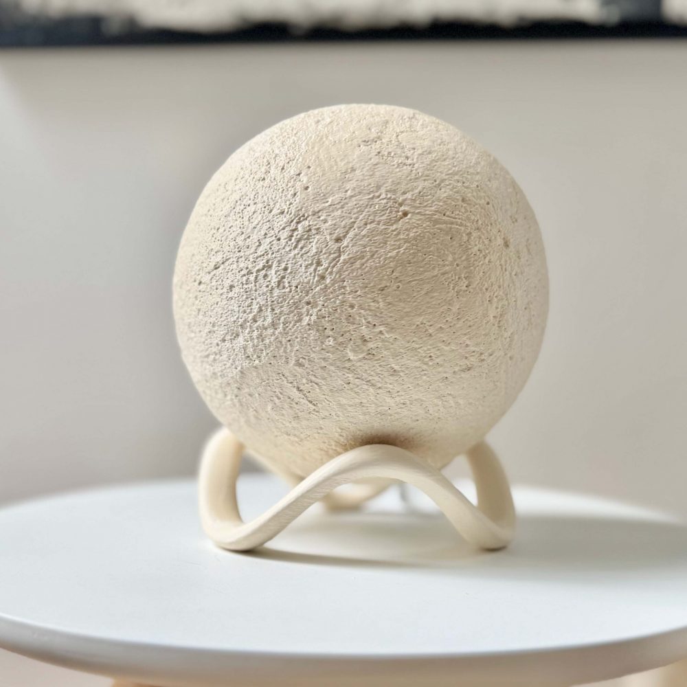 Lampka Luna Beige Organic Beige