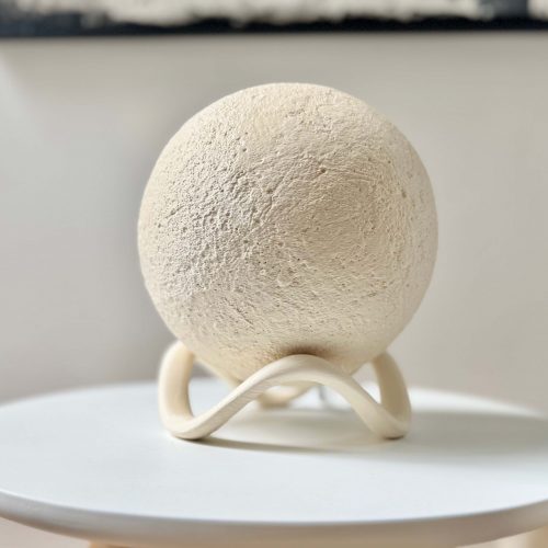 Lampka Luna Beige Organic Beige