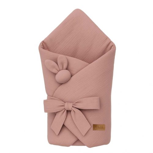 Drzemiący Rożek™ Niemowlęcy Muślin (rosé)
